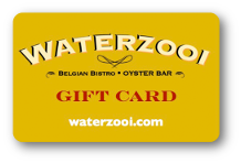 Waterzooi logo on yellow background